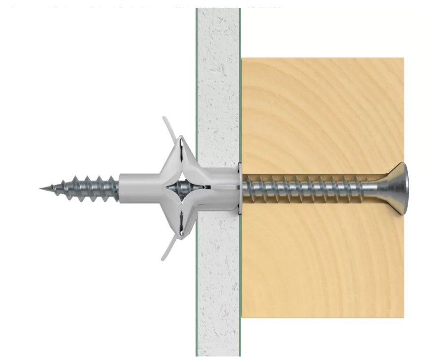 Bucha de Nylon FU 6mm -8mm -10mm Fischer